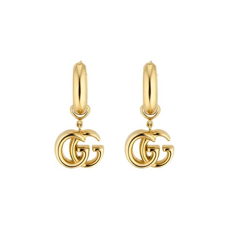 gucci fly earrings|Gucci button earrings.